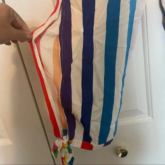 New York & Company Striped Beach Joggers - Picture 2 of 7